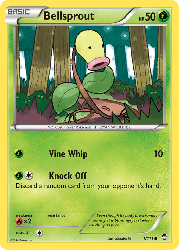 Bellsprout (1/111) [XY: Furious Fists] - Comfy Hobbies