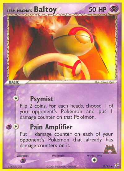 Team Magma's Baltoy (32/95) [EX: Team Magma vs Team Aqua] - Comfy Hobbies