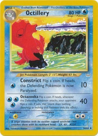 Octillery (34/64) [Neo Revelation Unlimited] - Comfy Hobbies