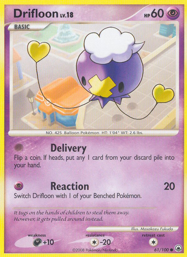 Drifloon (61/100) [Diamond & Pearl: Majestic Dawn] - Comfy Hobbies