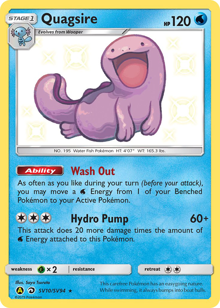 Quagsire (SV10/SV94) [Sun & Moon: Hidden Fates - Shiny Vault] - Comfy Hobbies