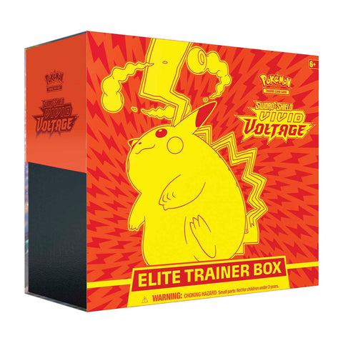 Sword & Shield: Vivid Voltage - Elite Trainer Box - Comfy Hobbies