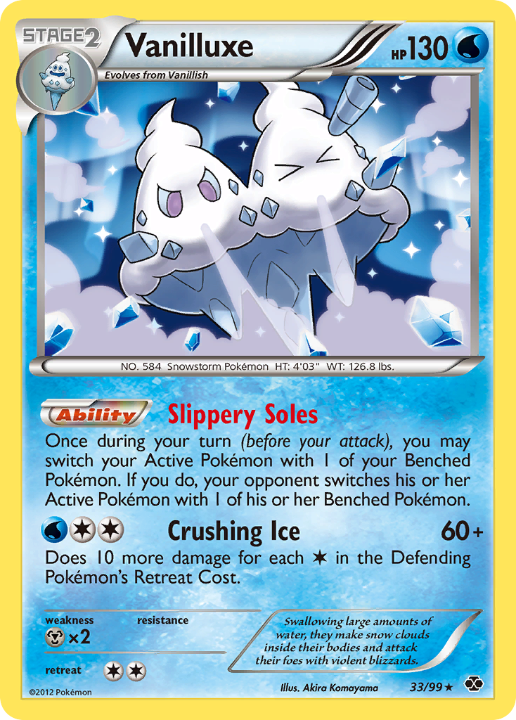 Vanilluxe (33/99) [Black & White: Next Destinies] - Comfy Hobbies