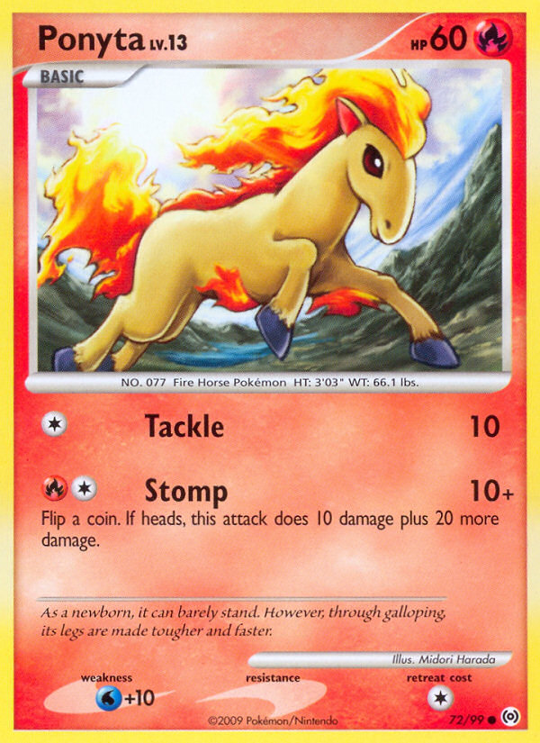 Ponyta (72/99) [Platinum: Arceus] - Comfy Hobbies