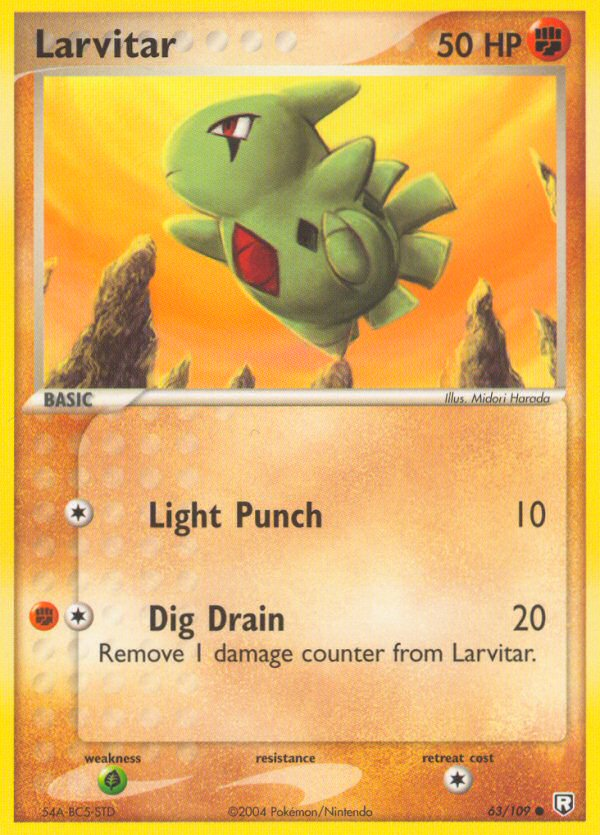 Larvitar (63/109) [EX: Team Rocket Returns] - Comfy Hobbies