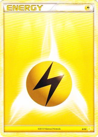 Lightning Energy (6/30) [HeartGold & SoulSilver: Trainer Kit - Raichu] - Comfy Hobbies