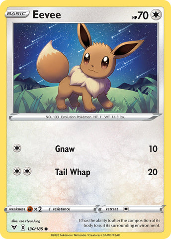 Eevee (130/185) [Sword & Shield: Vivid Voltage] - Comfy Hobbies
