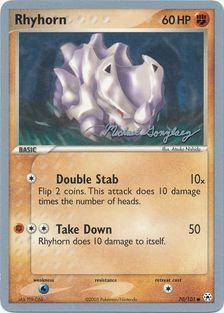 Rhyhorn (70/101) (King of the West - Michael Gonzalez) [World Championships 2005] - Comfy Hobbies