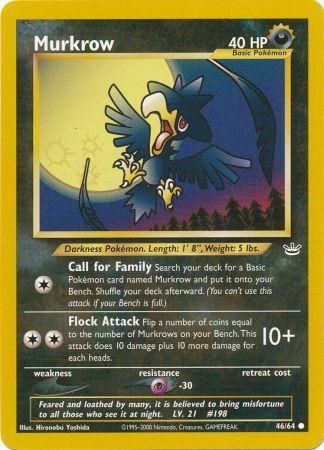 Murkrow (46/64) [Neo Revelation Unlimited] - Comfy Hobbies