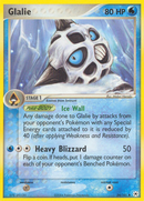 Glalie (34/101) [EX: Hidden Legends] - Comfy Hobbies