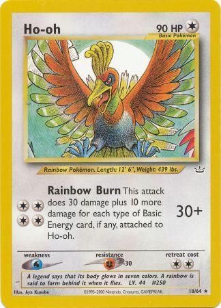 Ho-oh (18/64) [Neo Revelation Unlimited] - Comfy Hobbies