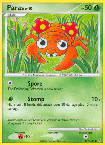 Paras (119/147) [Platinum: Supreme Victors] - Comfy Hobbies