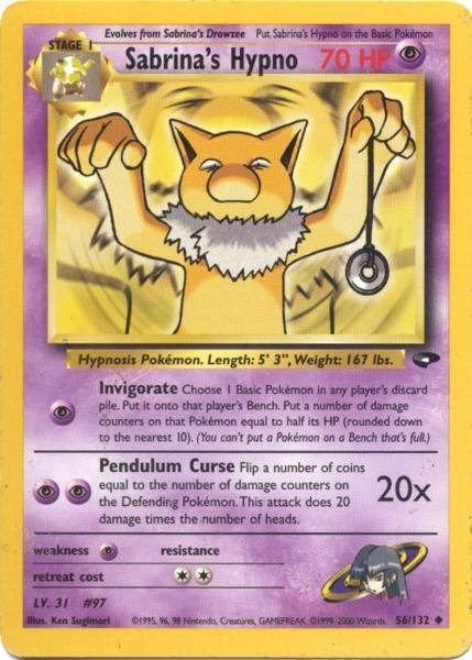 Sabrina's Hypno (56/132) [Gym Challenge Unlimited] - Comfy Hobbies