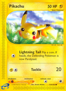 Pikachu (124/165) [Expedition: Base Set] - Comfy Hobbies