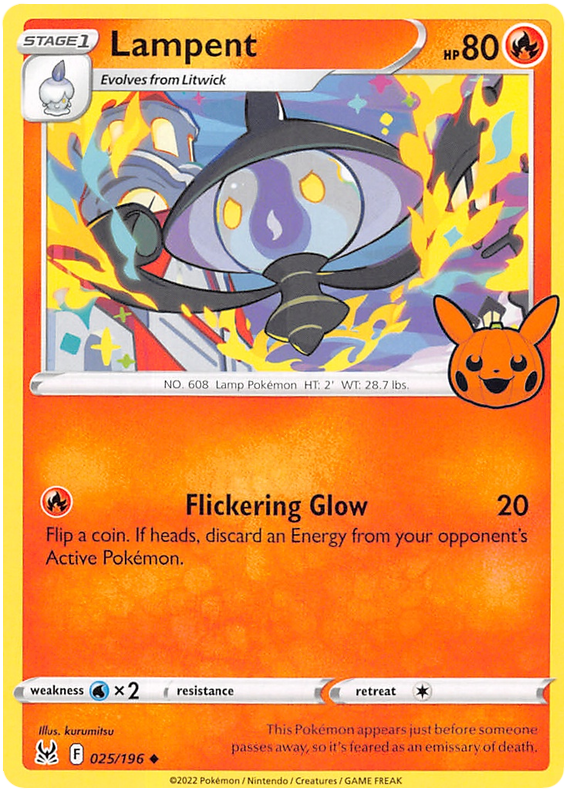 Lampent (025/196) [Trick or Trade 2023] - Comfy Hobbies