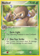 Nuzleaf (43/107) [EX: Deoxys] - Comfy Hobbies