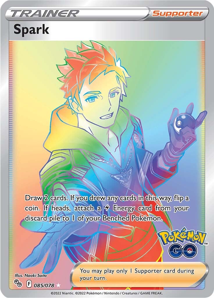 Spark (085/078) [Pokémon GO] - Comfy Hobbies