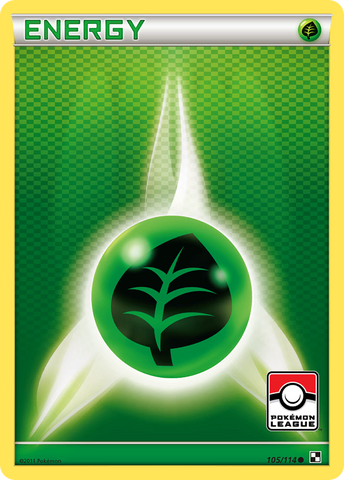 Grass Energy (105/114) [Black & White: Base Set] - Comfy Hobbies