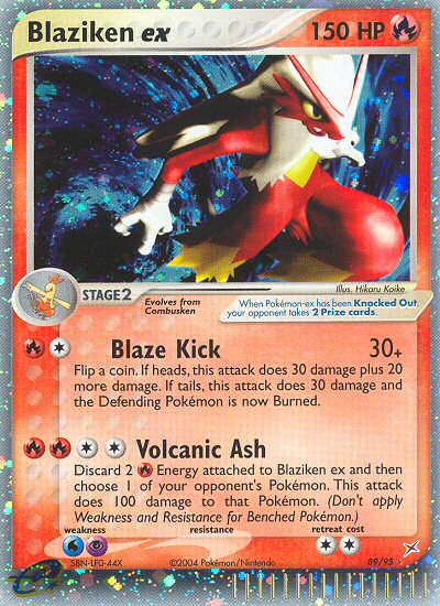 Blaziken ex (89/95) [EX: Team Magma vs Team Aqua] - Comfy Hobbies