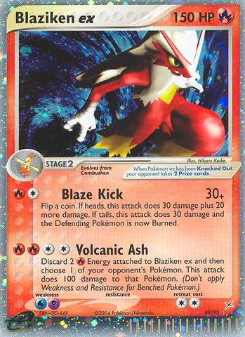 Blaziken ex (89/95) [EX: Team Magma vs Team Aqua] - Comfy Hobbies