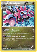 Hydreigon (98/124) (Cracked Ice Holo) (Theme Deck Exclusive) [Black & White: Dragons Exalted] - Comfy Hobbies