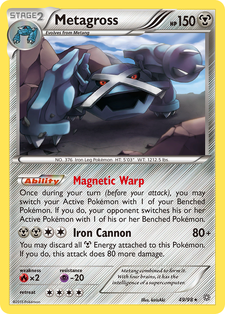 Metagross (49/98) [XY: Ancient Origins] - Comfy Hobbies