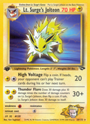 Lt. Surge's Jolteon (28/132) [Gym Challenge 1st Edition] - Comfy Hobbies