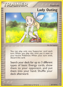 Lady Outing (87/107) [EX: Deoxys] - Comfy Hobbies