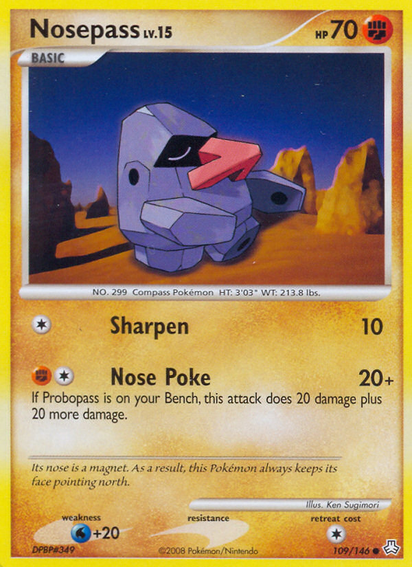 Nosepass (109/146) [Diamond & Pearl: Legends Awakened] - Comfy Hobbies