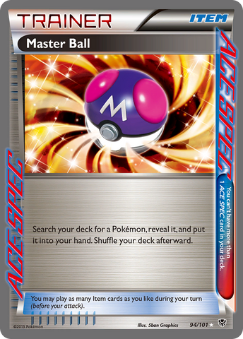 Master Ball (94/101) [Black & White: Plasma Blast] - Comfy Hobbies