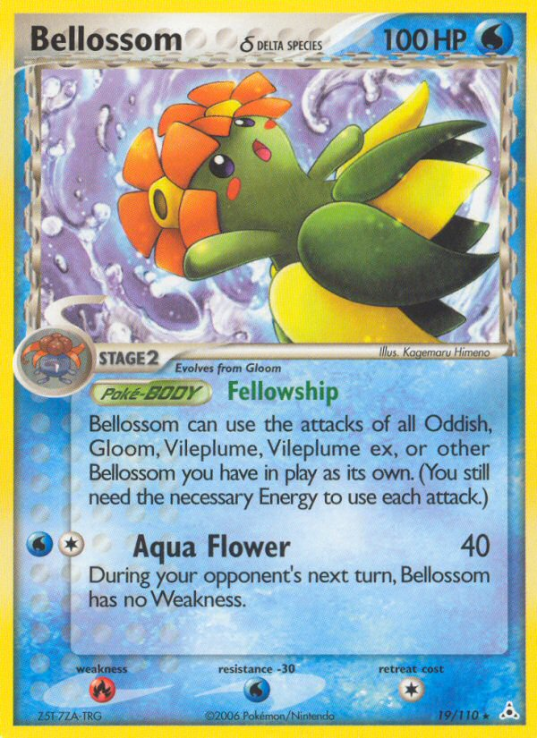 Bellossom (19/110) (Delta Species) [EX: Holon Phantoms] - Comfy Hobbies