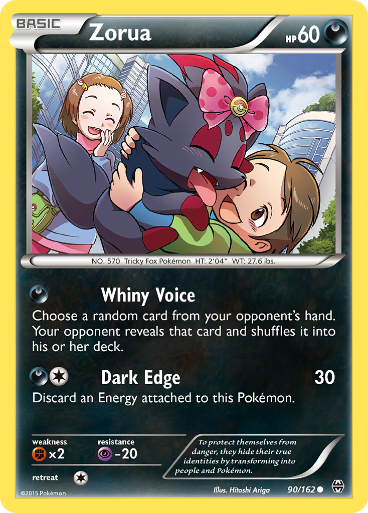 Zorua (90/162) [XY: BREAKthrough] - Comfy Hobbies