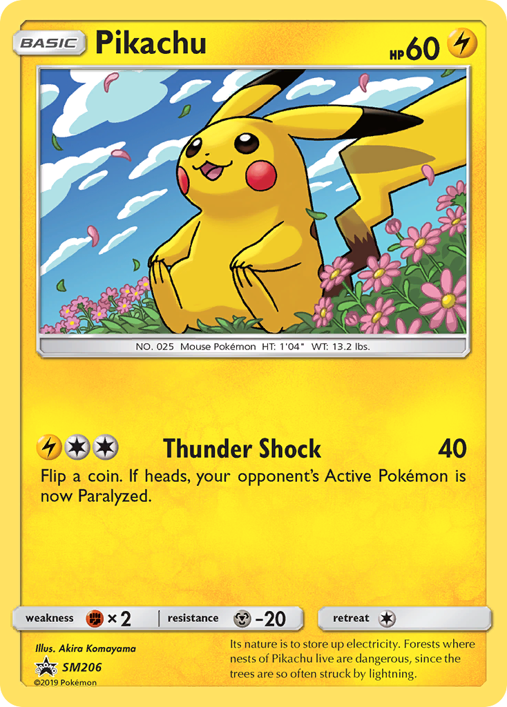Pikachu (SM206) [Sun & Moon: Black Star Promos] - Comfy Hobbies