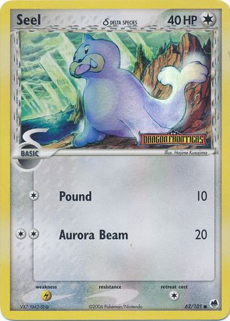 Seel (62/101) (Delta Species) (Stamped) [EX: Dragon Frontiers] - Comfy Hobbies