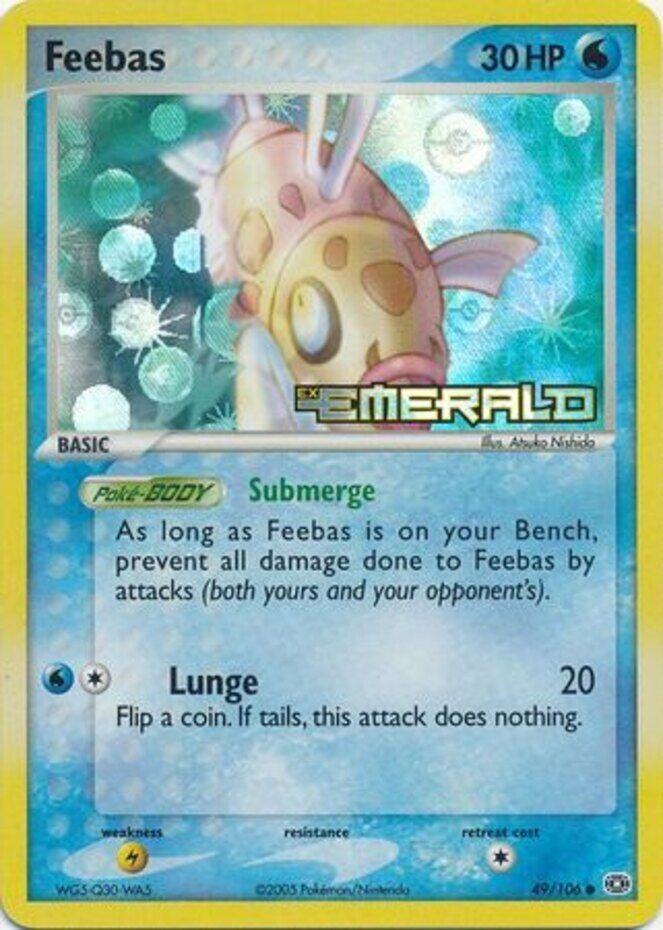 Feebas (49/106) (Stamped) [EX: Emerald] - Comfy Hobbies