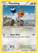 Fletchling (31/39) [XY: Kalos Starter Set] - Comfy Hobbies