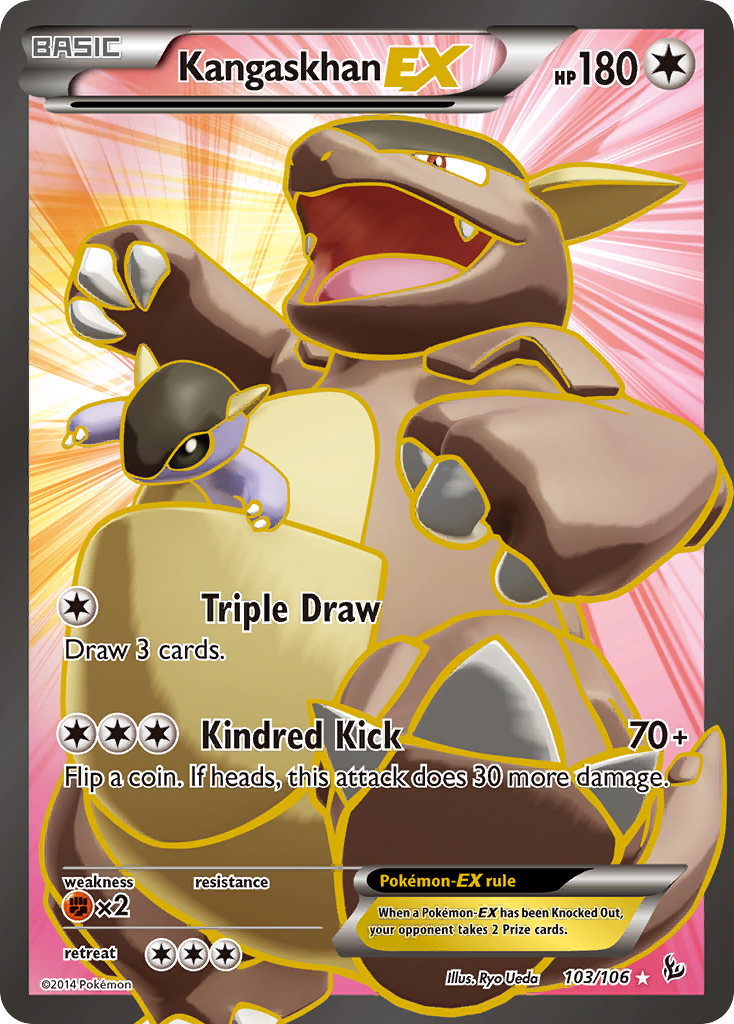 Kangaskhan EX (103/106) [XY: Flashfire] - Comfy Hobbies