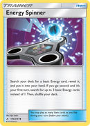 Energy Spinner (170/214) [Sun & Moon: Unbroken Bonds] - Comfy Hobbies