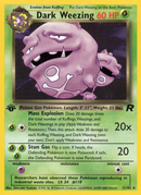 Dark Weezing (31/82) [Team Rocket 1st Edition] - Comfy Hobbies