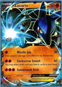 Lucario EX (54/111) (The Flying Hammer - Rowan Stavenow) [World Championships 2015] - Comfy Hobbies