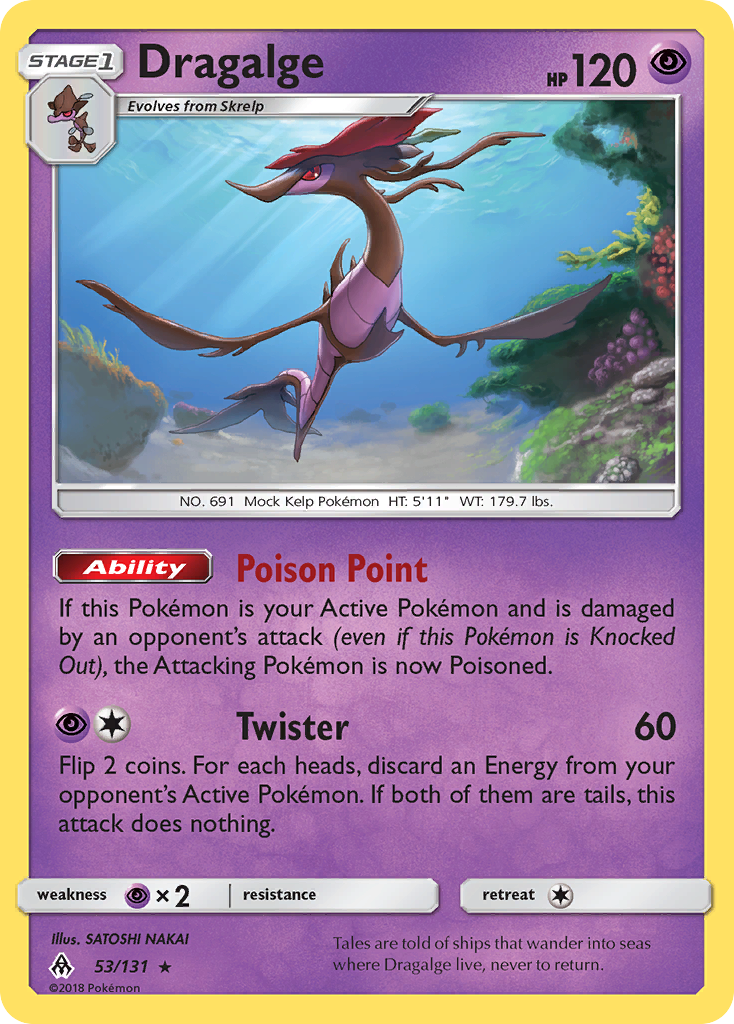 Dragalge (53/131) [Sun & Moon: Forbidden Light] - Comfy Hobbies