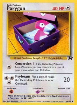 Porygon (48/82) [Team Rocket Unlimited] - Comfy Hobbies