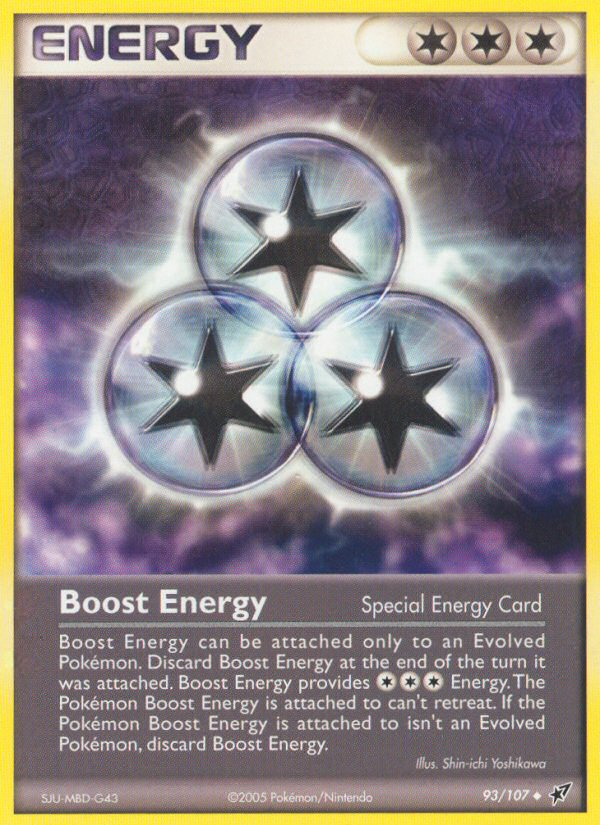 Boost Energy (93/107) [EX: Deoxys] - Comfy Hobbies