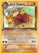 Dark Dugtrio (23/82) [Team Rocket 1st Edition] - Comfy Hobbies