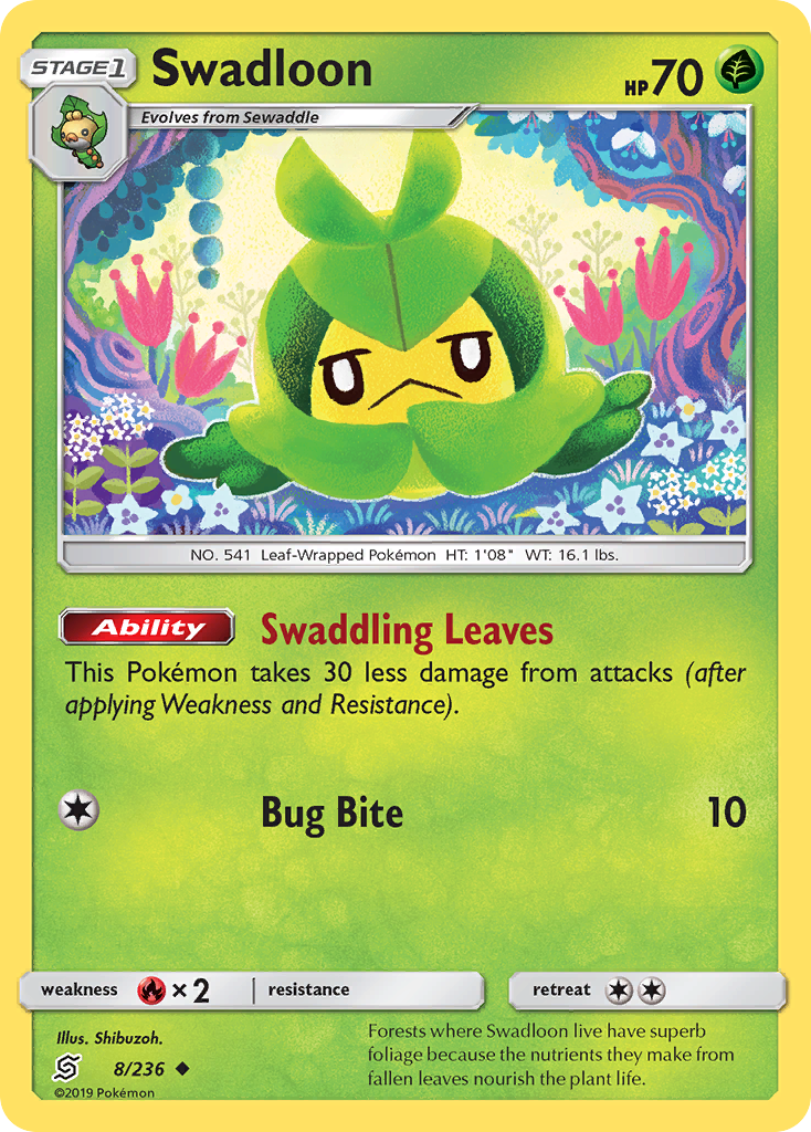Swadloon (8/236) [Sun & Moon: Unified Minds] - Comfy Hobbies