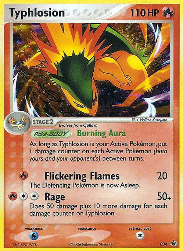 Typhlosion (034) [Nintendo: Black Star Promos] - Comfy Hobbies