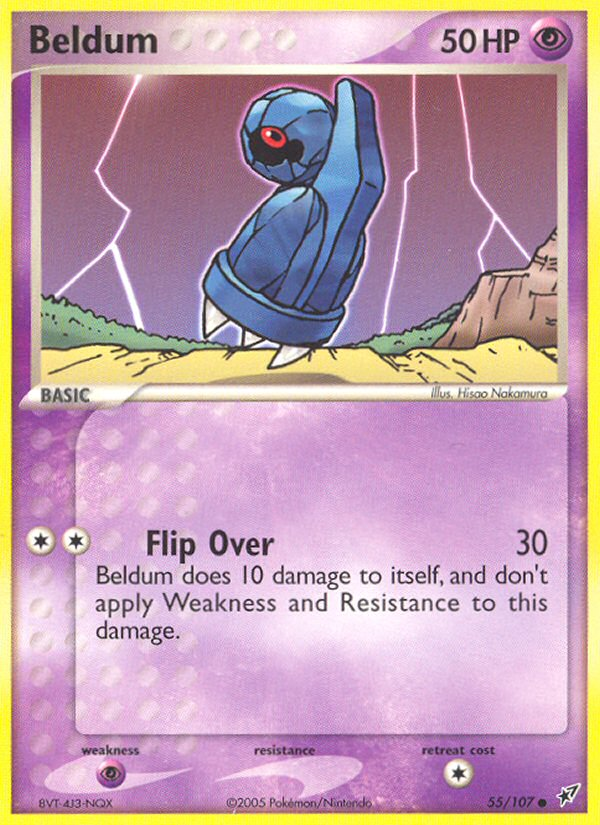 Beldum (55/107) [EX: Deoxys] - Comfy Hobbies