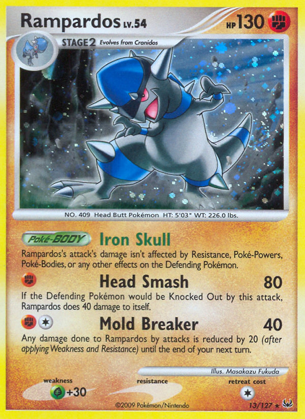Rampardos (13/127) [Platinum: Base Set] - Comfy Hobbies