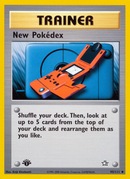 New Pokedex (95/111) [Neo Genesis 1st Edition] - Comfy Hobbies