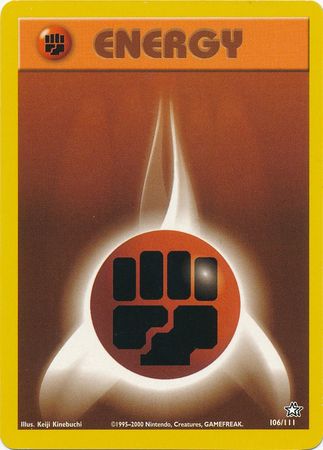 Fighting Energy (106/111) [Neo Genesis Unlimited] - Comfy Hobbies